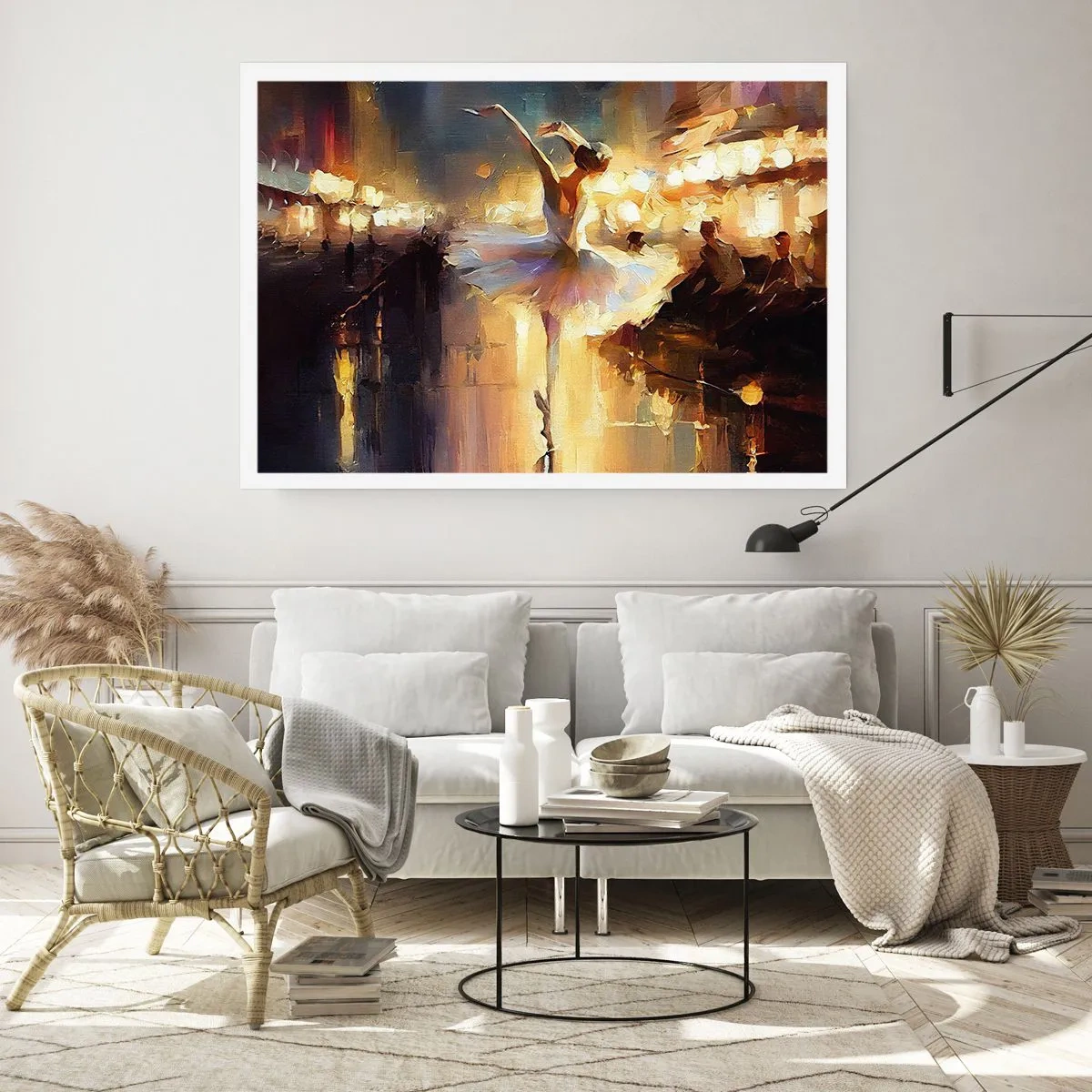 Affiche - Poster - Miracle dans la rue - 50x40 cm