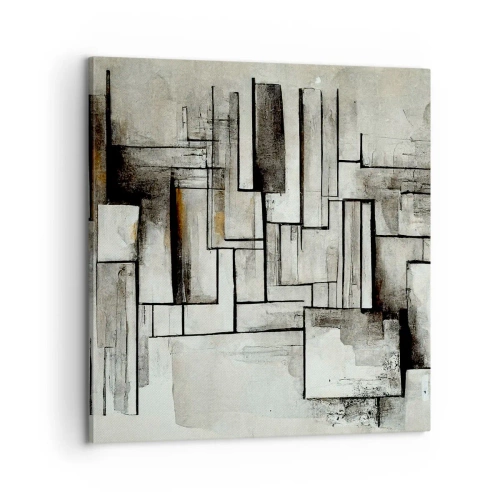 Impression sur toile - Image sur toile - Le pouvoir de la simplicité - 60x60 cm