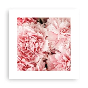 Affiche - Poster - Rêve rose - 30x30 cm