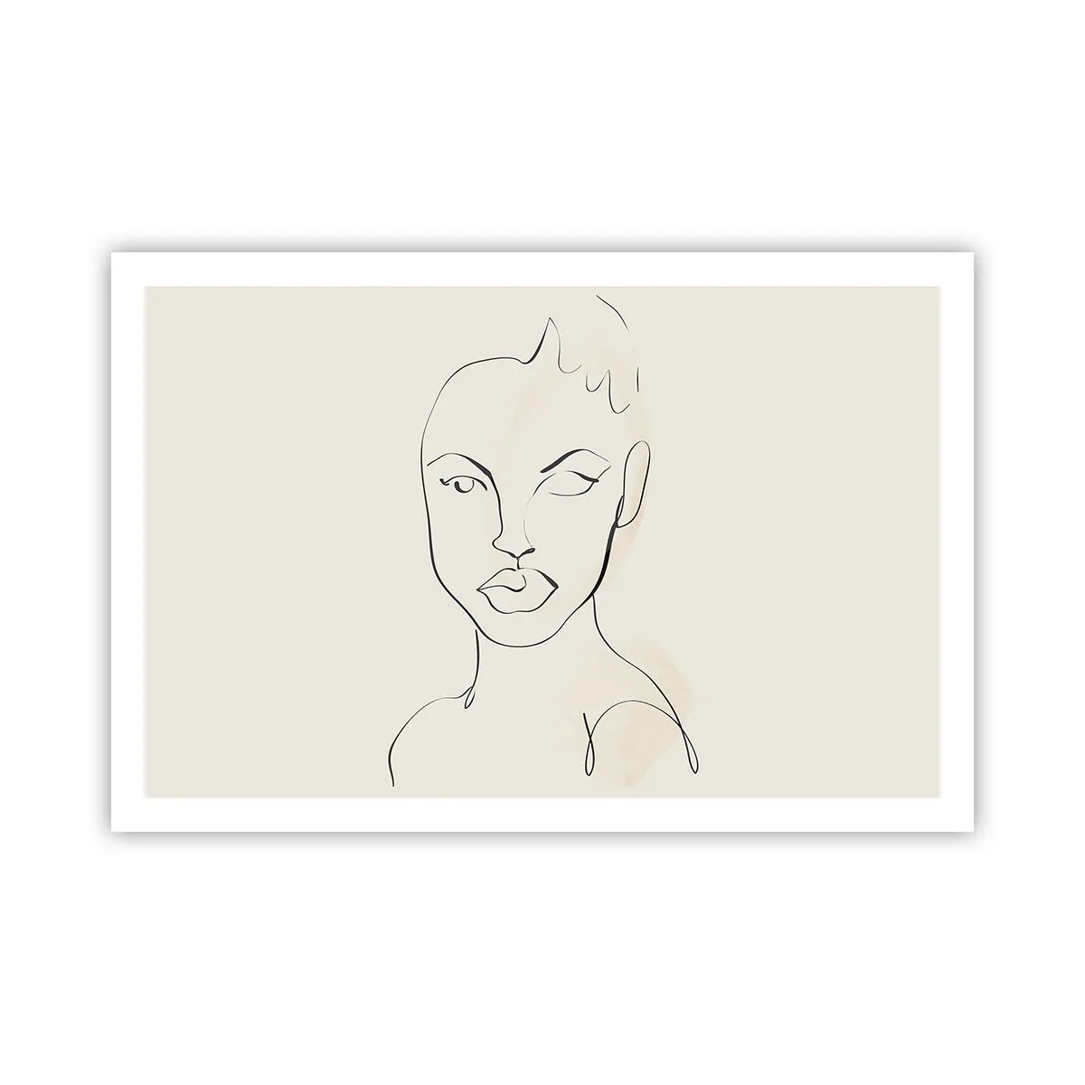 Affiche - Poster - Esquisse de la sensualité - 91x61 cm