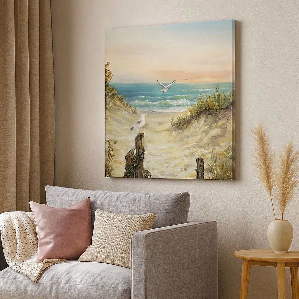 Impression sur toile - Image sur toile - Retraite au calme - 30x30 cm