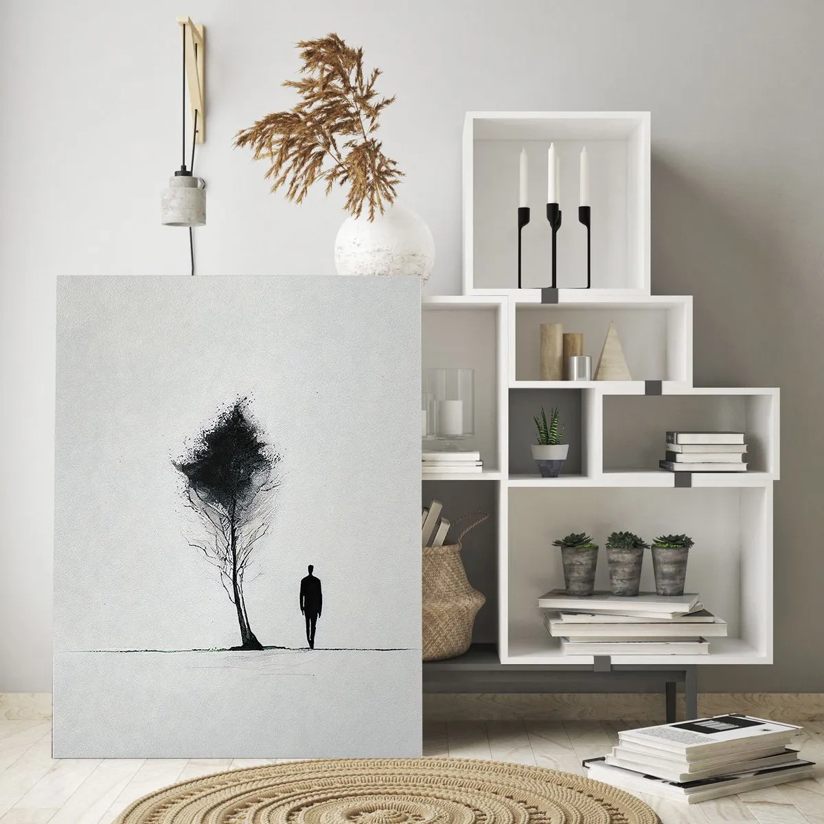 Impression sur verre - Image sur verre - Nous errons tous - 70x100 cm