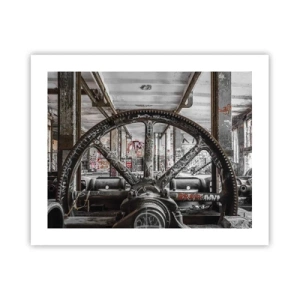 Affiche - Poster - Vie secrète d'une usine - 50x40 cm