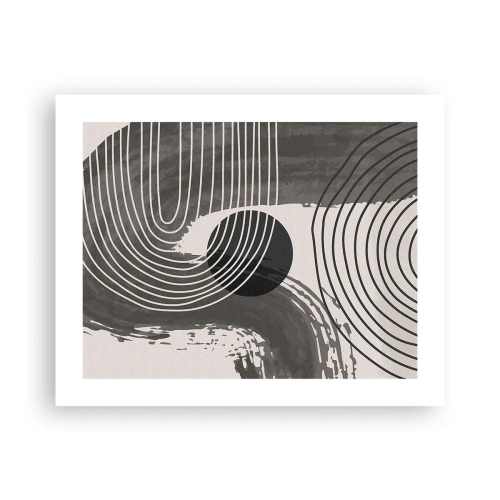 Affiche - Poster - L'ovale gagne - 50x40 cm