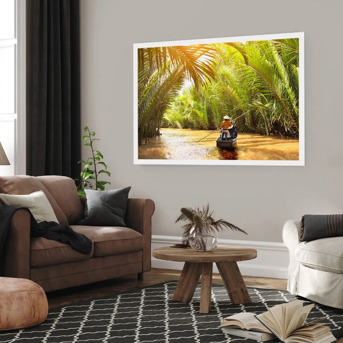 Affiche - Poster - Ravin de palmier - 70x50 cm