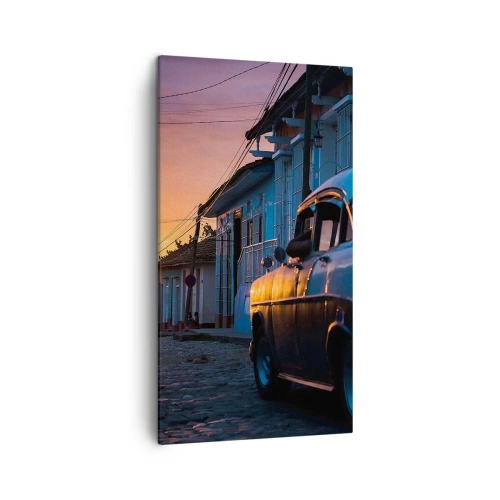 Impression sur toile - Image sur toile - Ici, le temps ralentit - 45x80 cm
