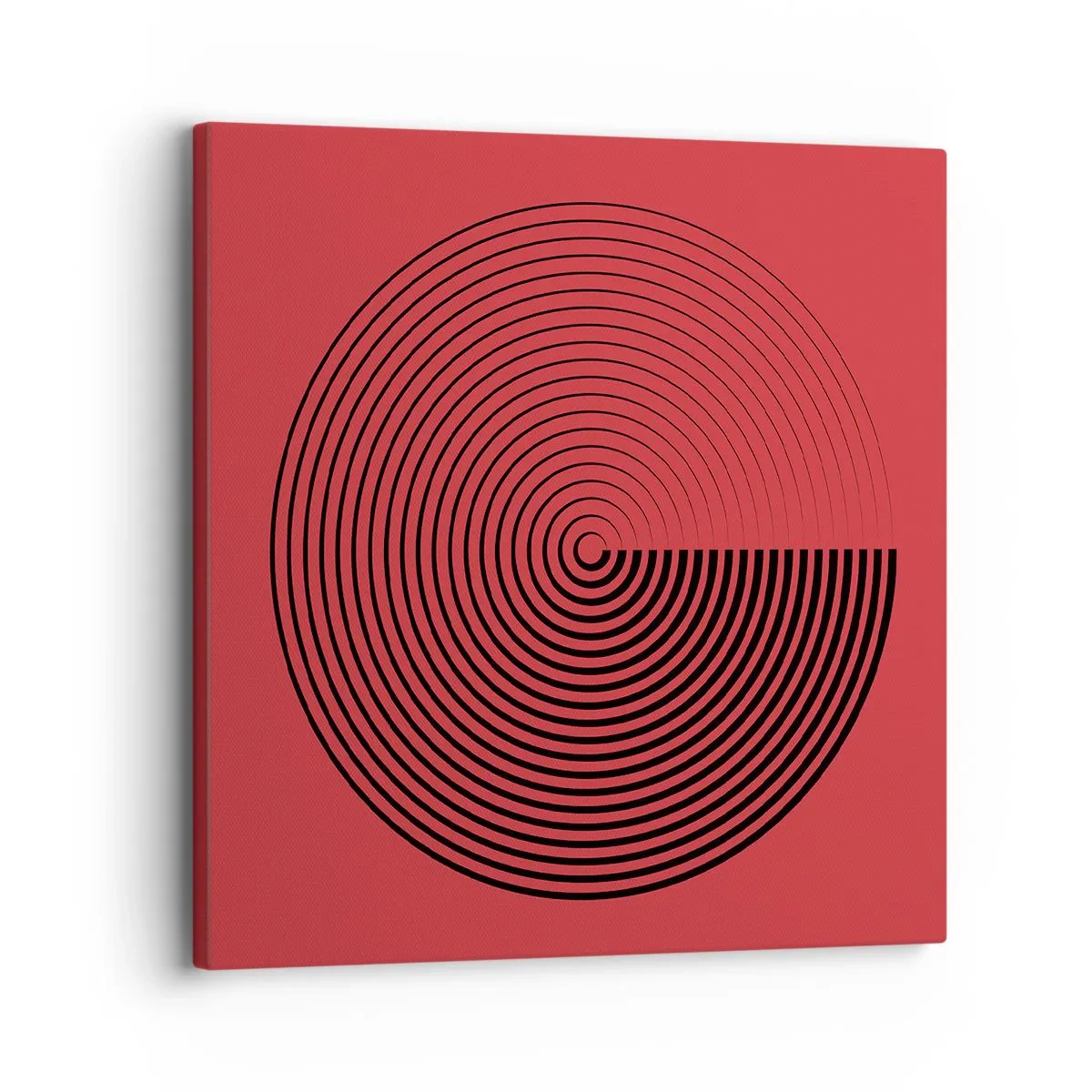 Impression sur toile - Image sur toile - Mouvement circulaire - 30x30 cm
