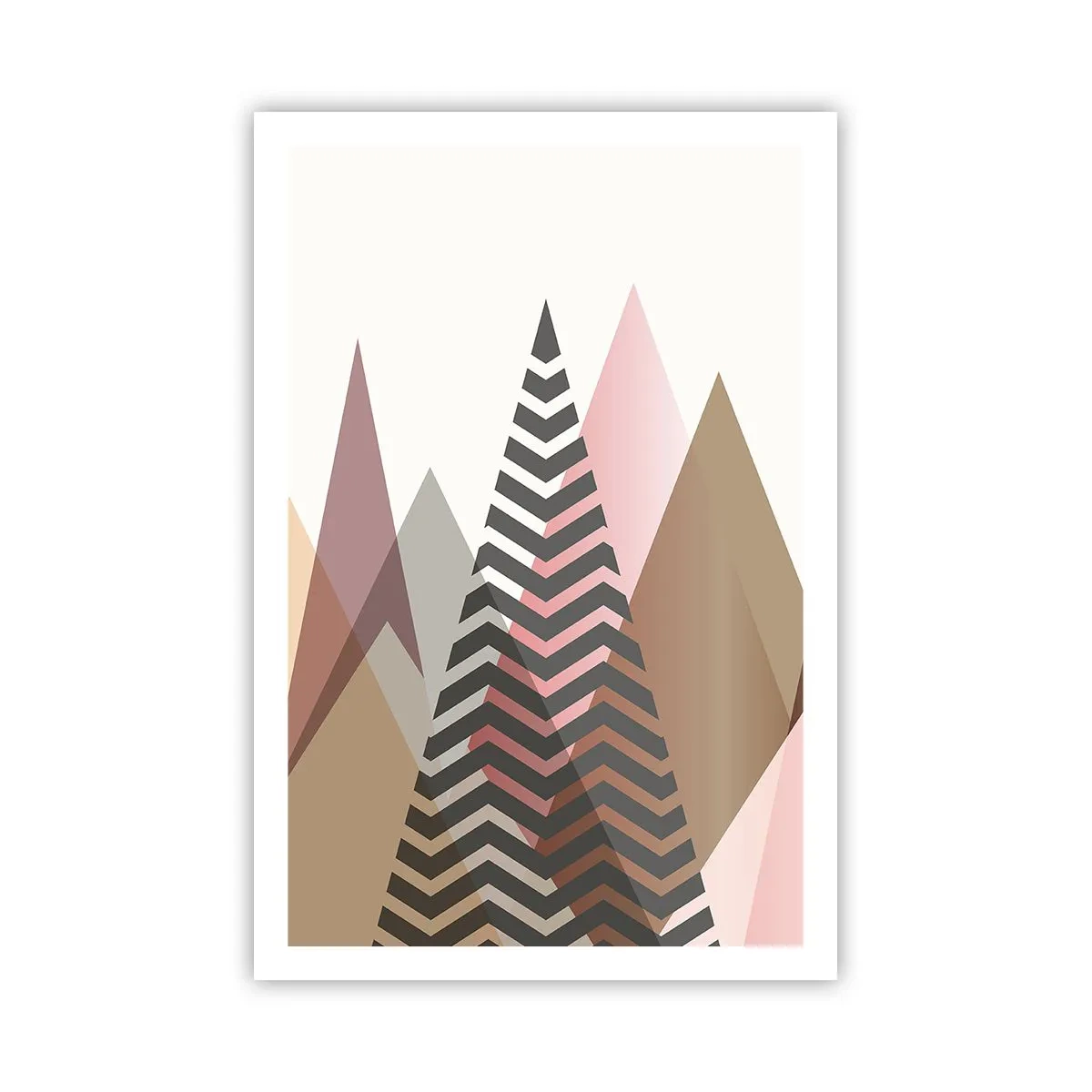 Affiche - Poster - Vue pyramidale - 61x91 cm