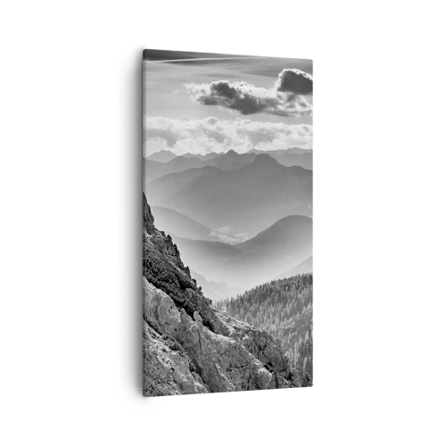 Impression sur toile - Image sur toile - Jusqu'à l'horizon - 55x100 cm