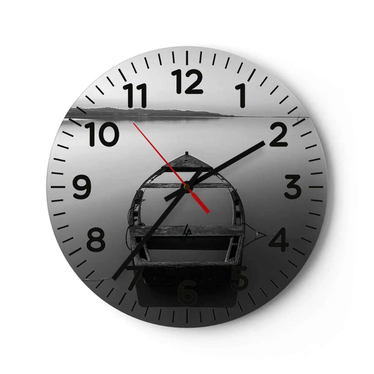 Horloge murale - Pendule murale - Nostalgie et mélancolie - 40x40 cm