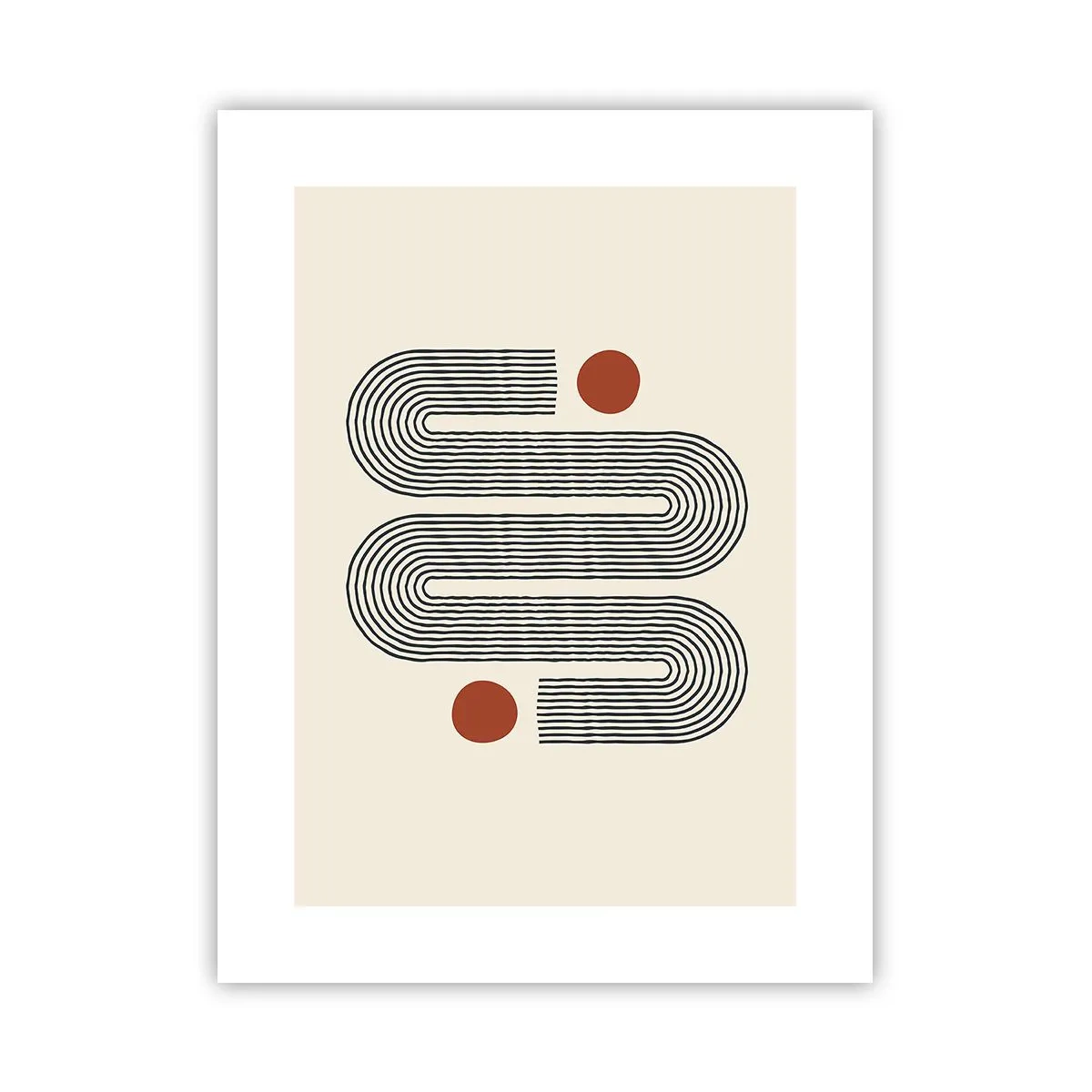 Affiche - Poster - Du début à la fin - 30x40 cm
