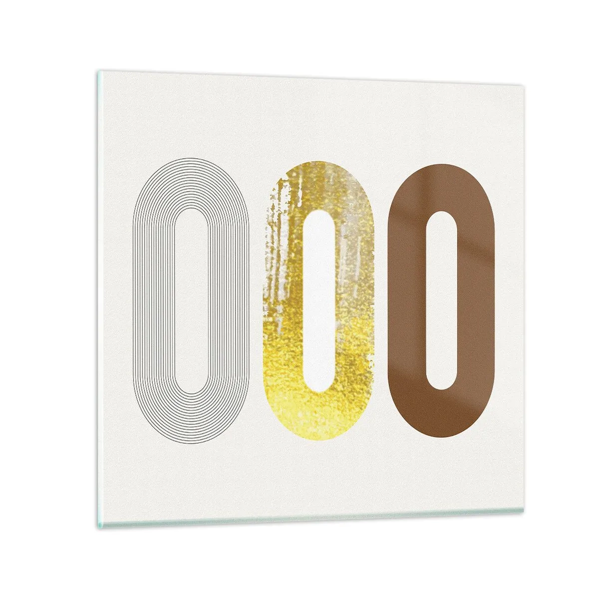 Impression sur verre - Image sur verre - Ooo! - 70x70 cm
