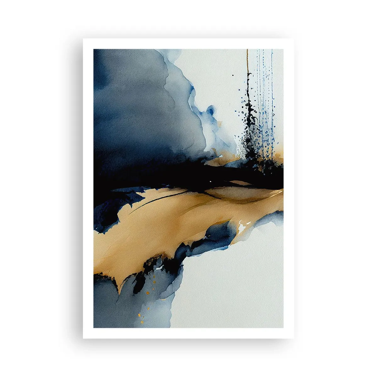 Affiche - Poster - Derrière le rideau - 70x100 cm