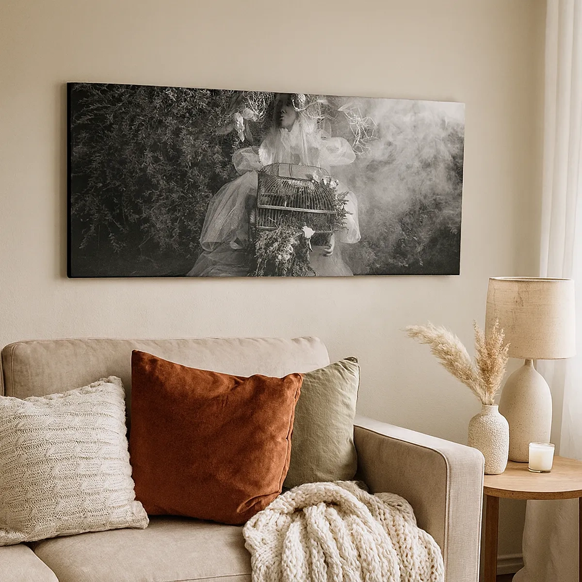 Impression sur toile - Image sur toile - Tout simplement Mère Nature - 30x30 cm