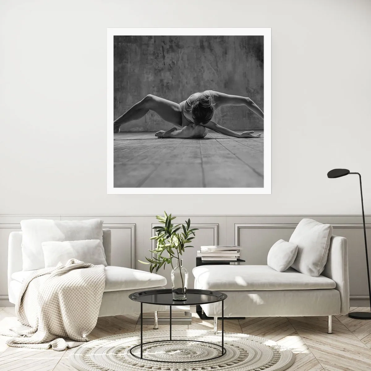 Affiche - Poster - Symétrie trouvée - 60x60 cm