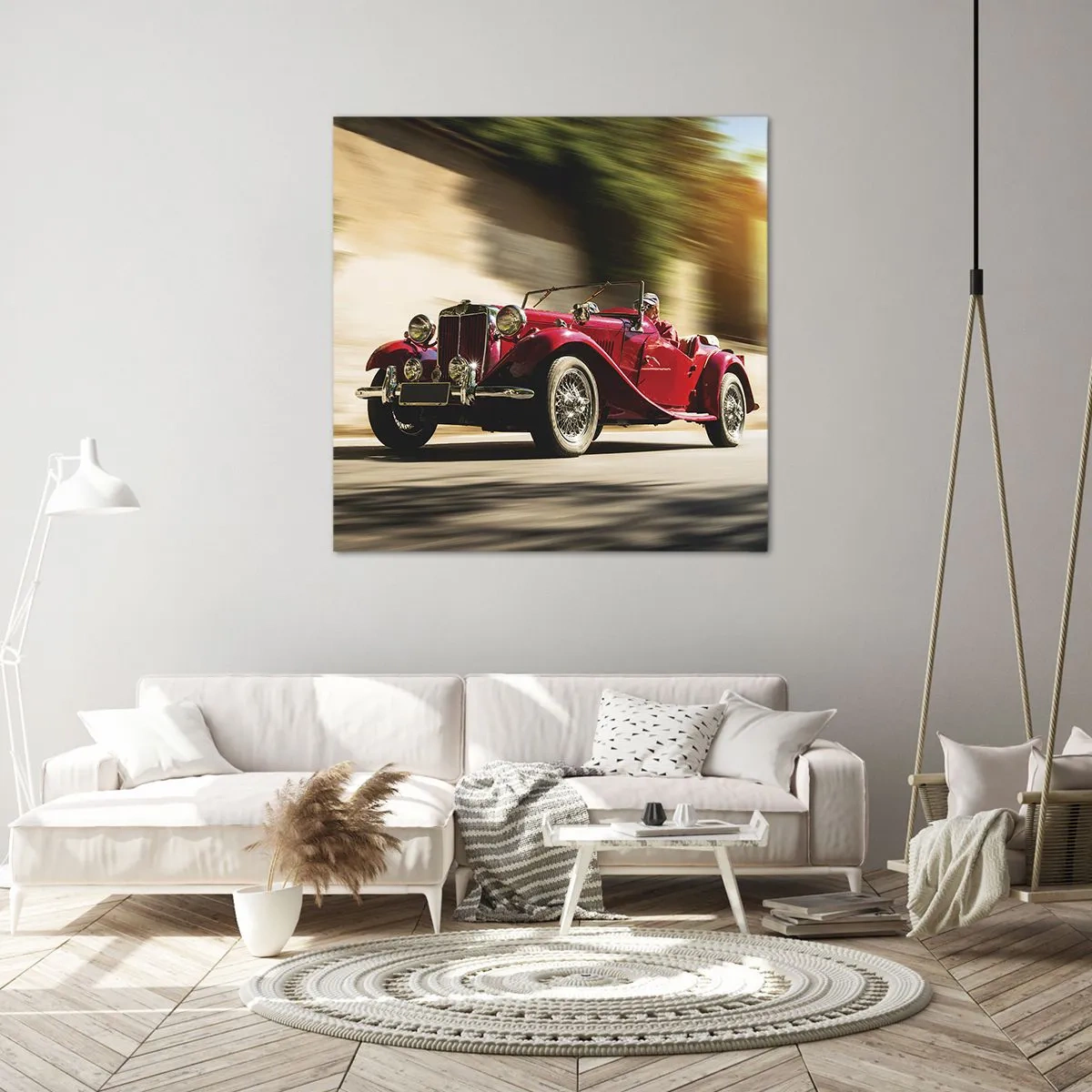 Impression sur toile - Image sur toile - Plus belle que Nike de Samothrace - 50x50 cm