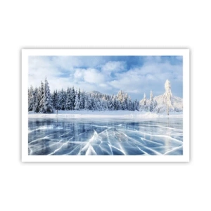 Affiche - Poster - Vue éblouissante et cristalline - 91x61 cm