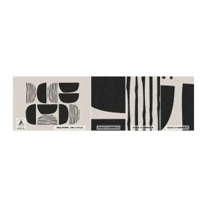 Échantillon de Papier Peint Autocollant Deluxe Sticker - Offres sans enthousiasme - Bohème, Morceau, Minimalisme - 100x30 cm