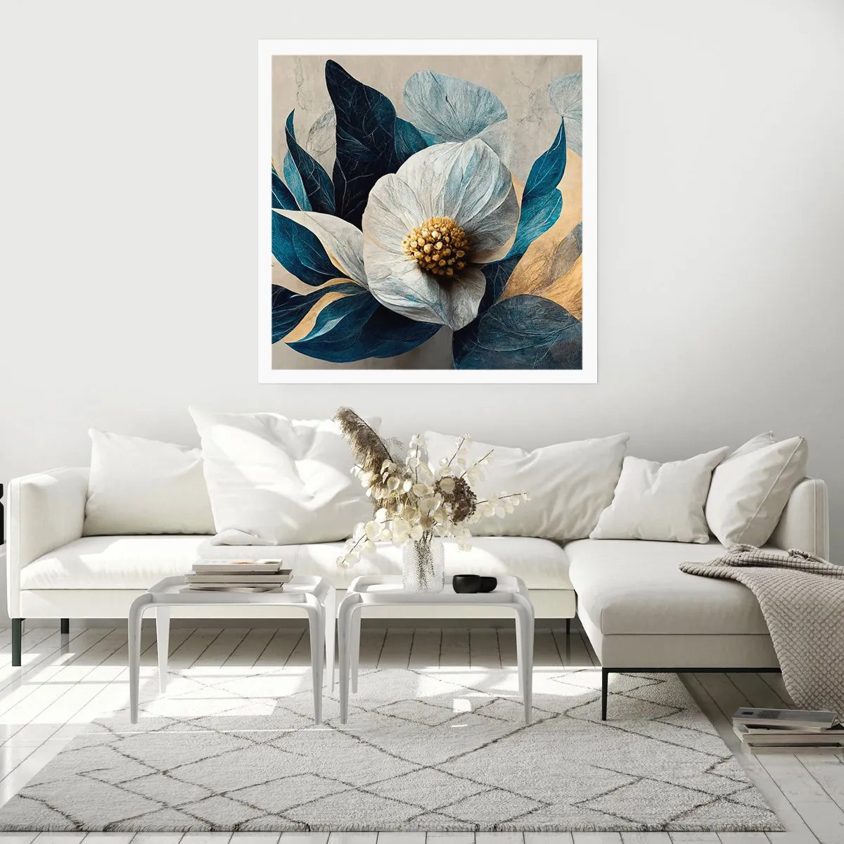 Affiche - Poster - Il a un coeur d'or - 30x30 cm