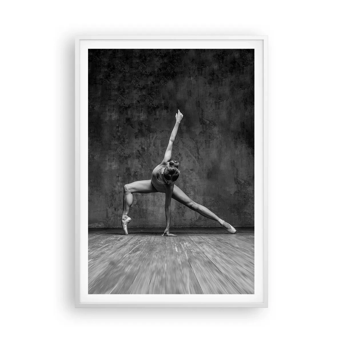 Affiche dans un cadre blanc - Poster - Balance idéale - 70x100 cm