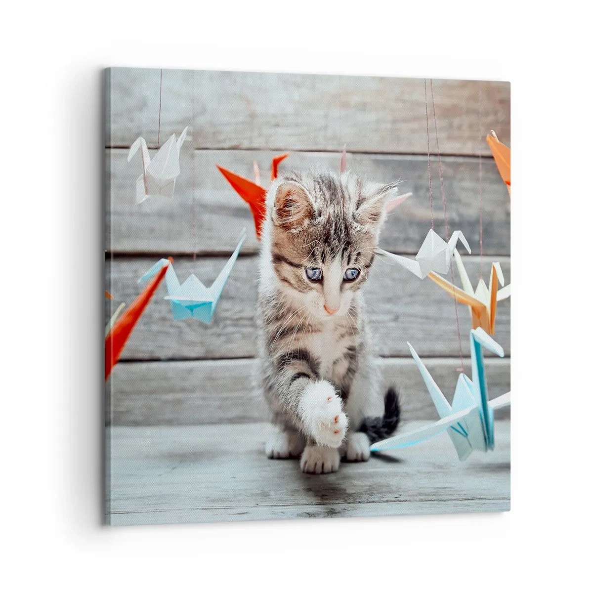 Impression sur toile - Image sur toile - Première leçon - 60x60 cm