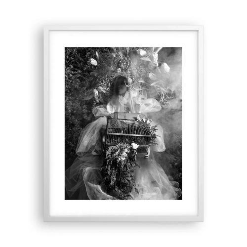 Affiche dans un cadre blanc - Poster - Tout simplement Mère Nature - 40x50 cm