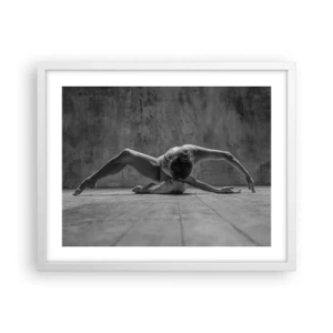 Affiche dans un cadre blanc - Poster - Symétrie trouvée - 50x40 cm