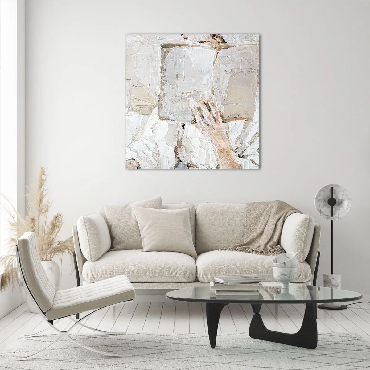 Impression sur verre - Image sur verre - Dans un autre monde - 40x40 cm
