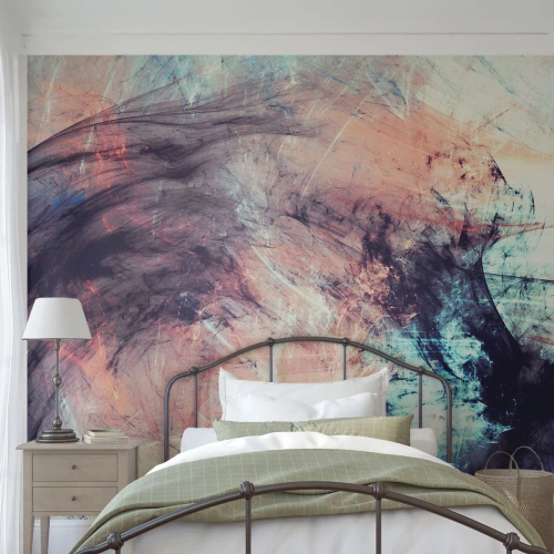 Papier Peint Autocollant Deluxe Sticker - Sentir le vent - Abstraction, Morceau, Modèle moderne - 350x256 cm