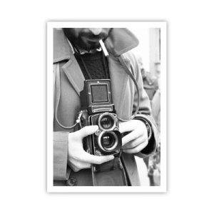 Affiche - Poster - Dans un style rétro - 70x100 cm