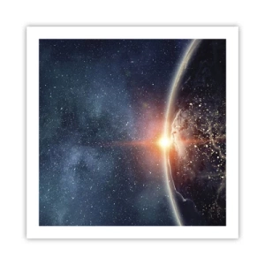 Affiche - Poster - Dans une nouvelle perspective - 60x60 cm