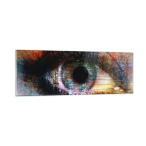 Impression sur verre - Image sur verre - Vous pouvez jeter un coup d'œil dans l'âme - 90x30 cm