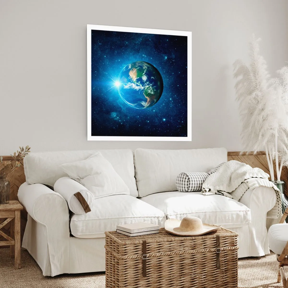 Affiche - Poster - Nous sommes au paradis - 40x40 cm