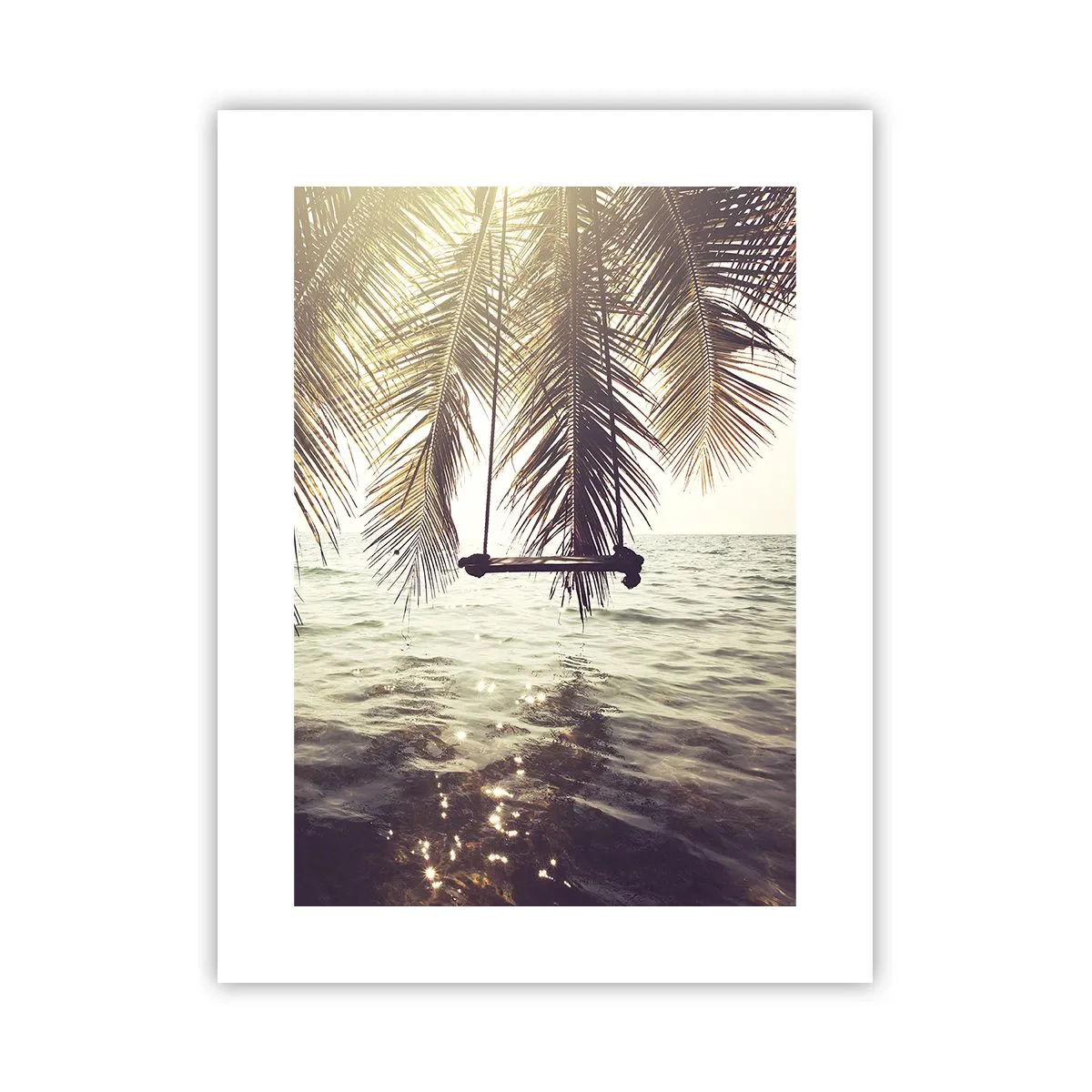 Affiche - Poster - Vous pouvez vous balancer dans les nuages à volonté - 30x40 cm