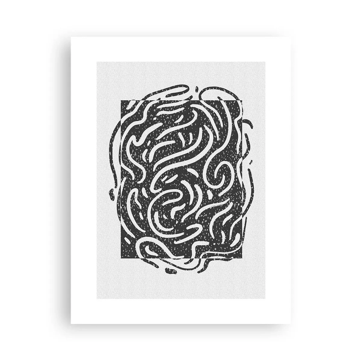 Affiche - Poster - Abstraction : la danse de la joie - 30x40 cm