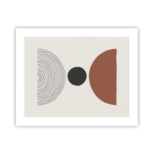 Affiche - Poster - Au centre de l'attention - 50x40 cm