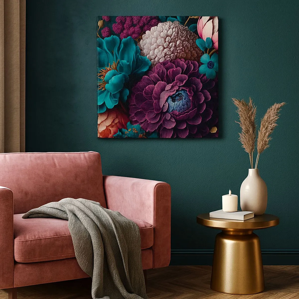 Impression sur toile - Image sur toile - La nature en abondance - 30x30 cm