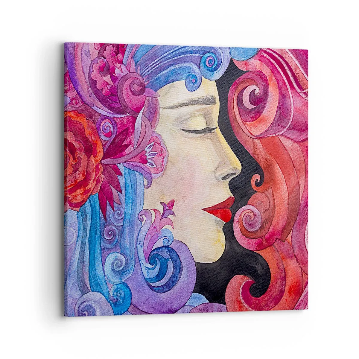 Impression sur toile - Image sur toile - L'Art Nouveau est toujours vivant - 70x70 cm
