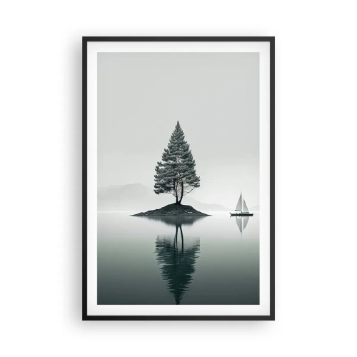 Affiche dans un cadre noir - Poster - Un rêve somnolent - 61x91 cm