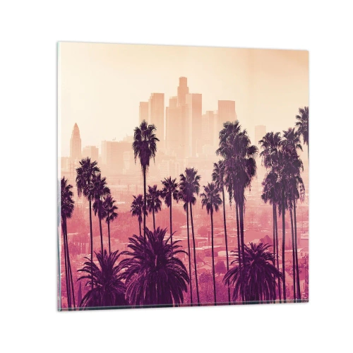Impression sur verre - Image sur verre - Paysage californien - 60x60 cm