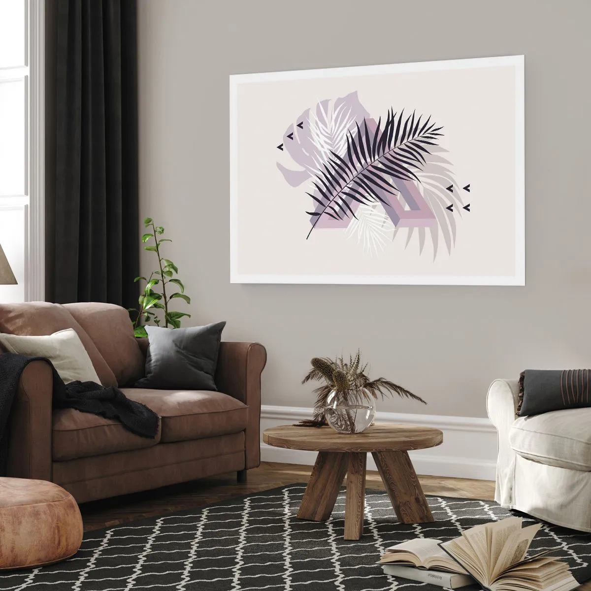 Affiche - Poster - L'ombre de l'obscurité - 91x61 cm