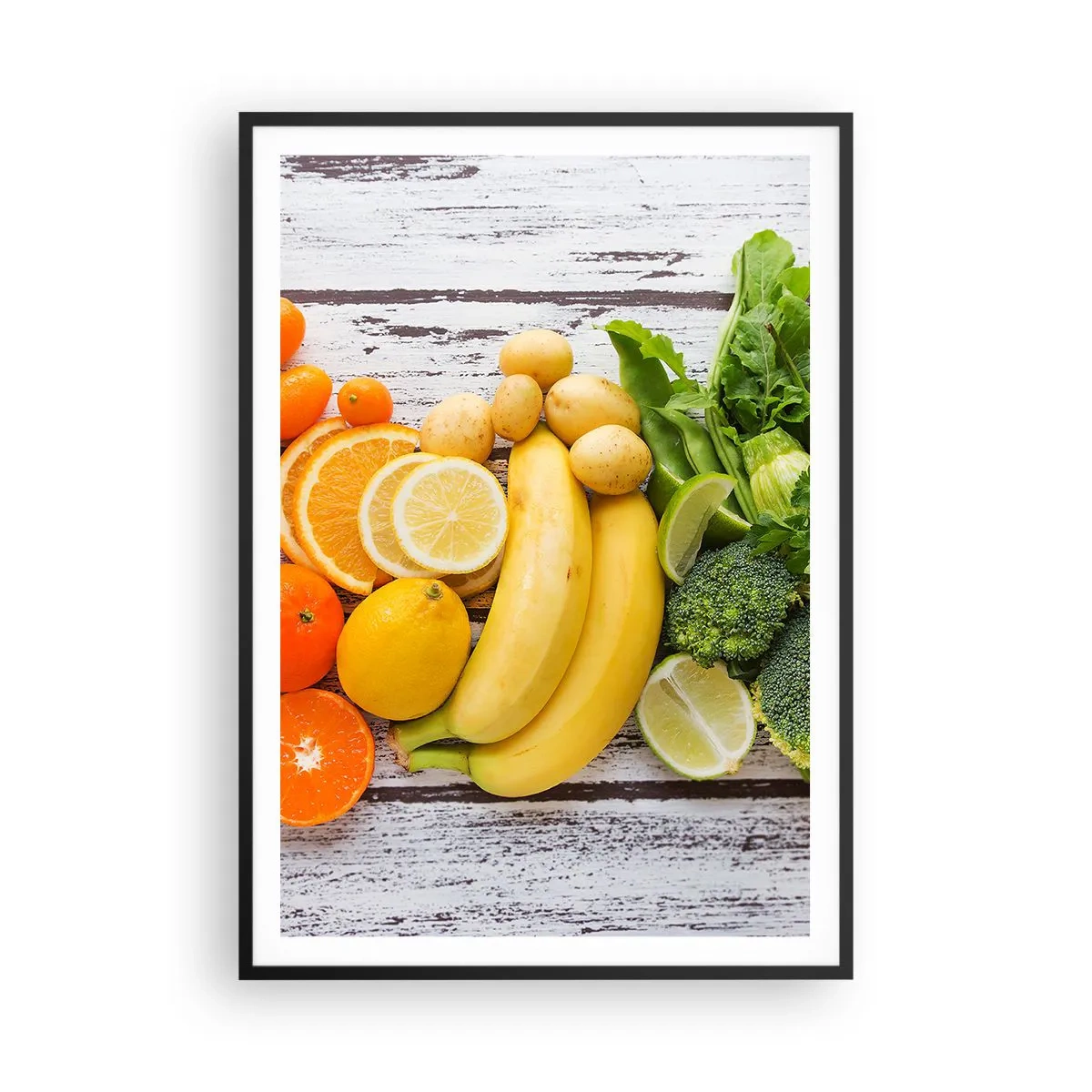 Affiche dans un cadre noir - Poster - Ce n'est pas suffisant? - 70x100 cm