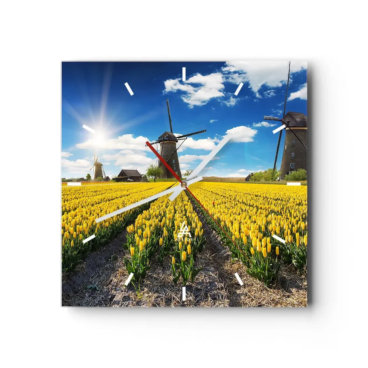 Horloge murale - Pendule murale - Ça ne pourrait pas être plus hollandais - 40x40 cm