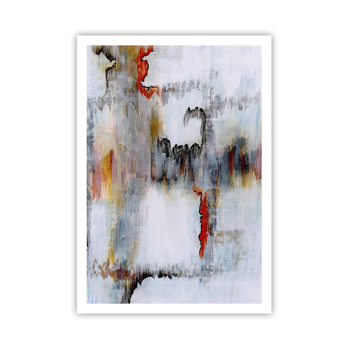 Affiche - Poster - Un bâton sur l'eau - 70x100 cm