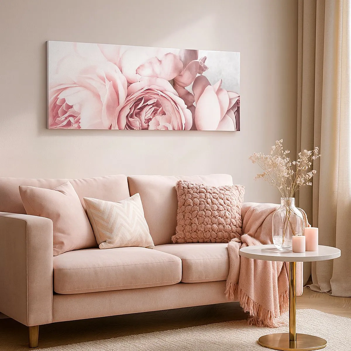 Impression sur toile - Image sur toile - Pour les romantiques - 100x40 cm