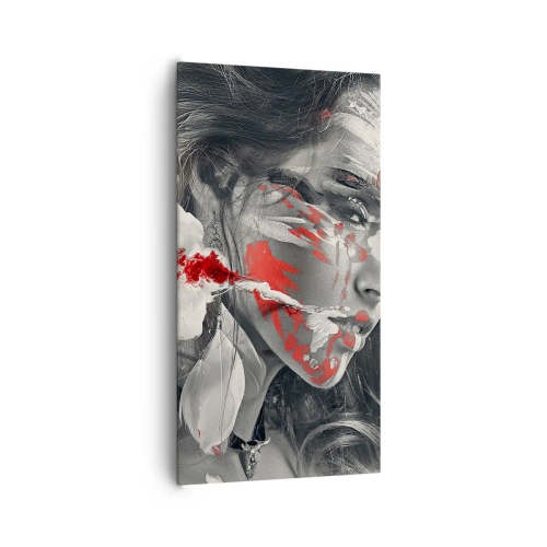 Impression sur toile - Image sur toile - Dans les fumées de l'absurde - 65x120 cm