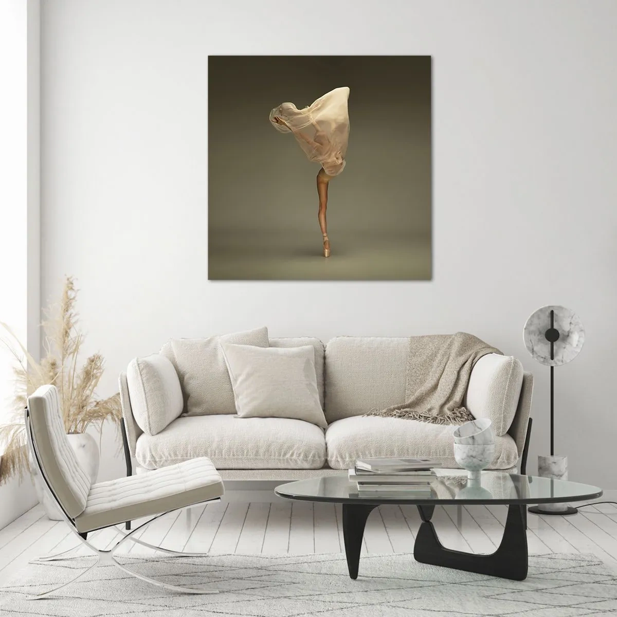 Impression sur verre - Image sur verre - Il va bientôt s'envoler - 40x40 cm