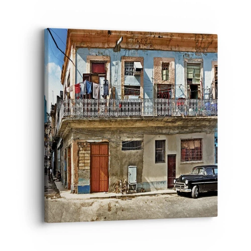 Impression sur toile - Image sur toile - Climat hawaïen - 30x30 cm