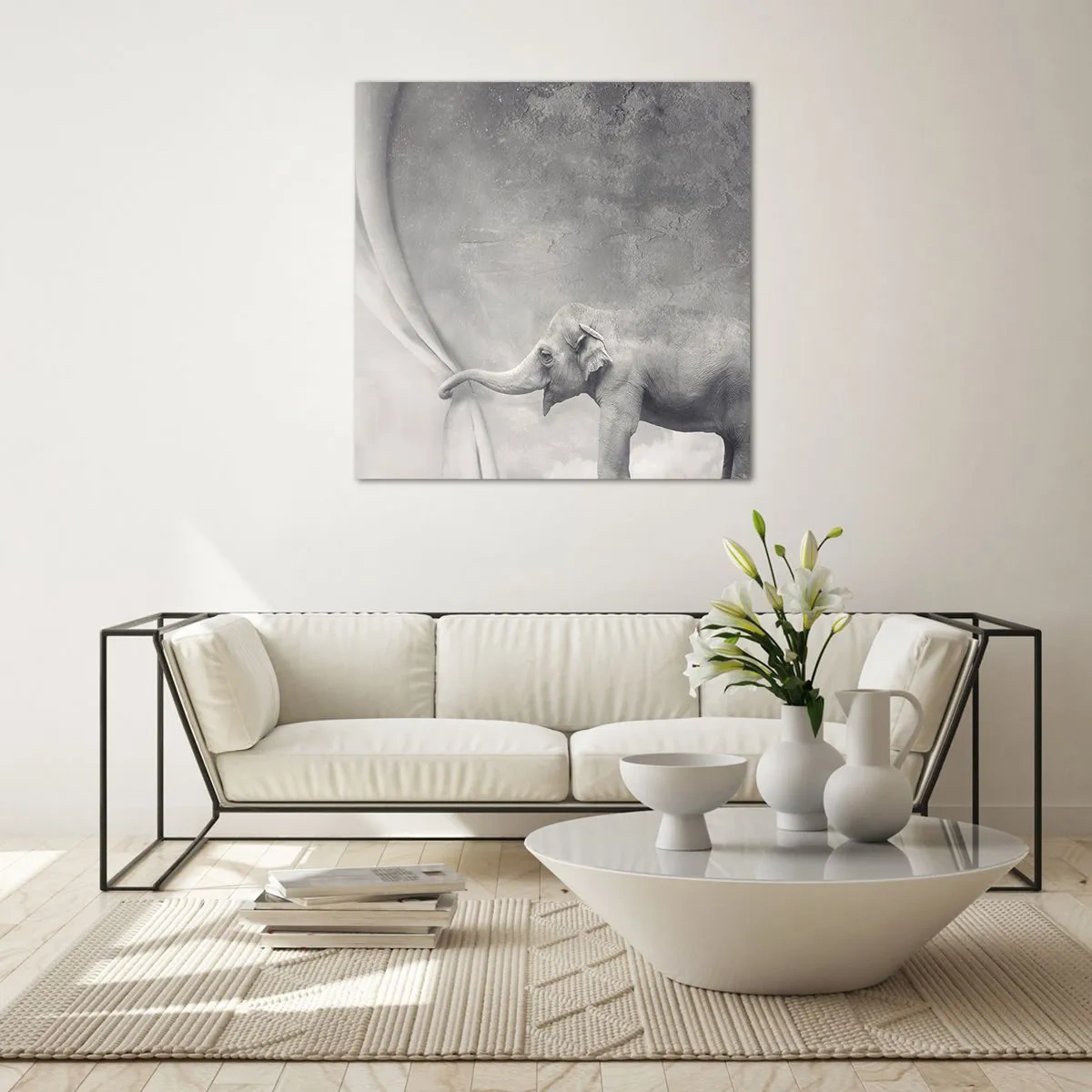 Impression sur verre - Image sur verre - Révéler le mystère - 70x70 cm