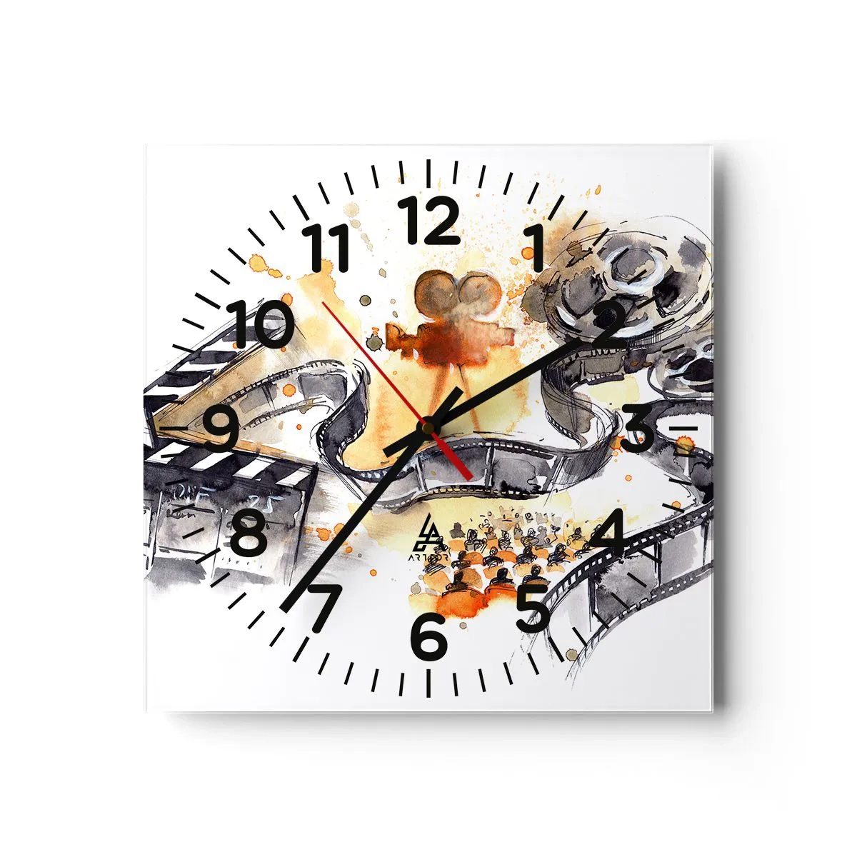 Horloge murale - Pendule murale - Au pays des rêves - 40x40 cm